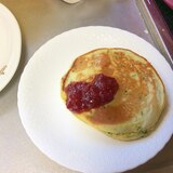 ヨモギ入りホットケーキ